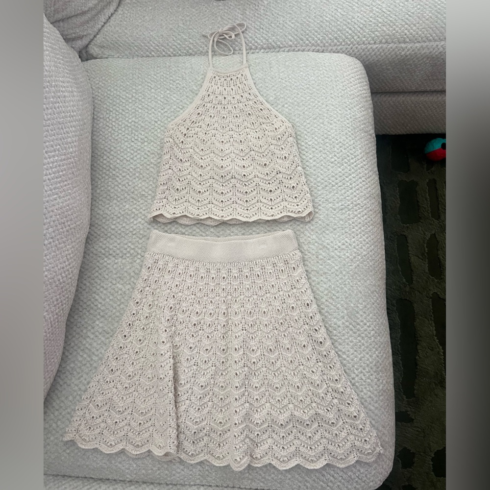 Olive & Oak Cream Knit Garment